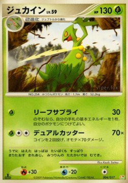 Sceptile Lv.59 Arceus LV.X Deck: Grass &amp; Fire #004