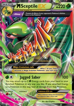 M Sceptile EX Pokemon Ancient Origins #8