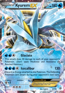 Kyurem EX - Pokemon Ancient Origins #25
