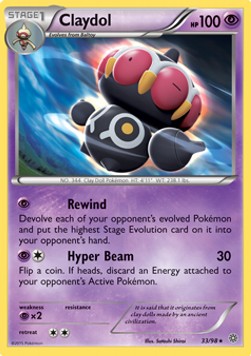 Claydol - Pokemon Ancient Origins #33