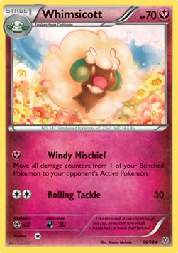 Whimsicott - Pokemon Ancient Origins #56