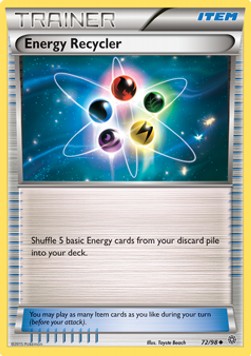 Energy Recycler Pokemon Ancient Origins #72