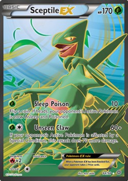 Sceptile EX - Pokemon Ancient Origins #84