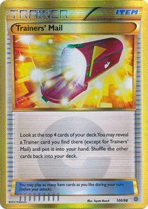 Trainers' Mail Pokemon Ancient Origins #100