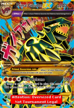 Primal Groudon EX Ancient Origins #