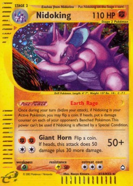 Nidoking Aquapolis #18/147