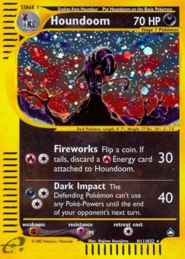 Houndoom Aquapolis #11/147