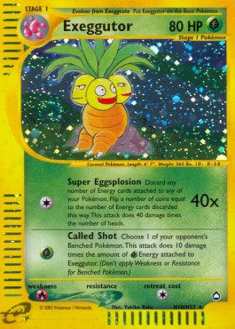Exeggutor Aquapolis #10/147