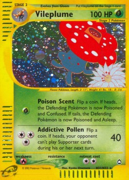 Vileplume Aquapolis #31/147