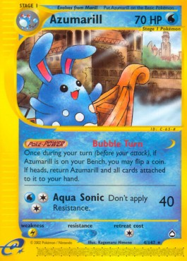 Azumarill Aquapolis #4/147