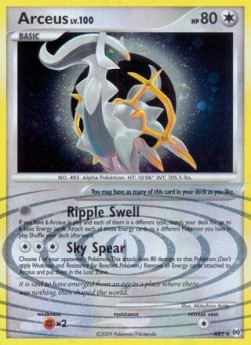 Arceus Lv.100 Arceus #5/99