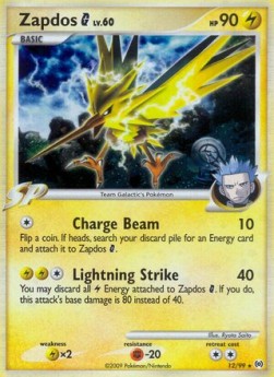 Zapdos Lv.60 Arceus #12/99