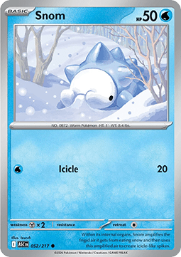 Snom - Pokemon Ascended Heroes #52/217