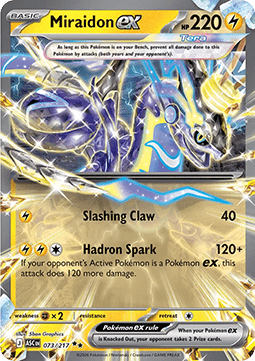 Miraidon Ex - Pokemon Ascended Heroes #73