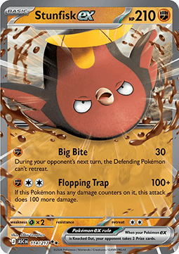 Stunfisk ex - Pokemon Ascended Heroes #114/217