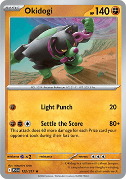 Okidogi - Pokemon Ascended Heroes #122