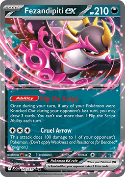 Fezandipiti Ex - Pokemon Ascended Heroes #142/217