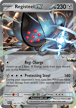 Registeel ex - Pokemon Ascended Heroes #145