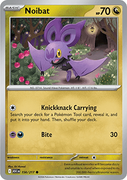 Noibat - Pokemon Ascended Heroes #156