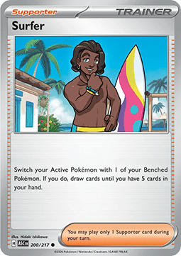 Surfer - Pokemon Ascended Heroes #200/217
