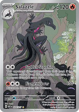 Salazzle - Pokemon Ascended Heroes #224
