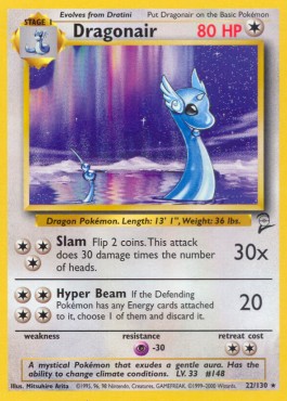 Dragonair Base Set 2 #222/130
