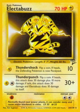 Electabuzz Base Set 2 #224/130