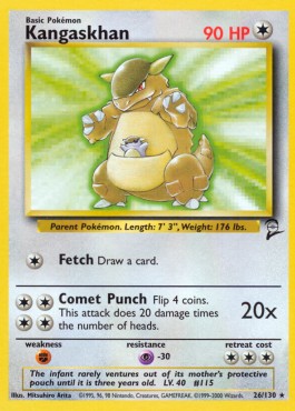 Kangaskhan Base Set 2 #226/130