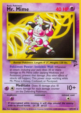 Mr. Mime Base Set 2 #227/130