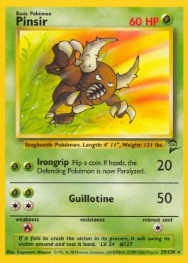 Pinsir Base Set 2 #229/130