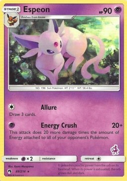 Espeon - Pokemon 2020 Battle Academy #89