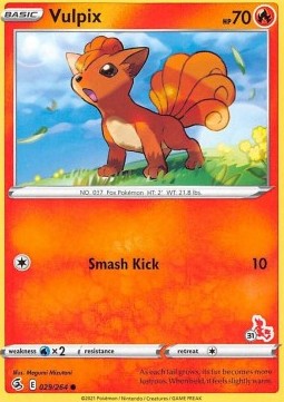 Vulpix Battle Academy 2022 #31