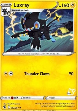 Luxray Battle Academy 2022 #28