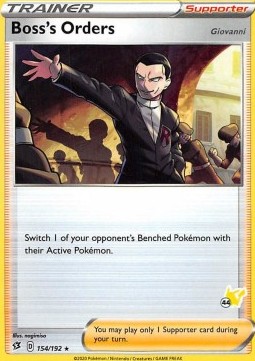 Boss's Orders - Giovanni Battle Academy 2022 #154