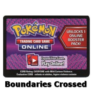 Online Code Card (Booster) Boundaries Crossed #