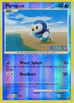 Piplup Lv.10 Burger King Platinum Promos 2009 #71