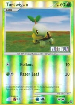 Turtwig Lv.11 Burger King Platinum Promos 2009 #77
