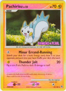 Pachirisu Lv.23 Burger King DP Promos 2008 #35