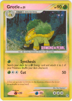 Grotle Lv.21 Burger King DP Promos 2008 #049