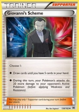 Giovanni's Scheme BREAKthrough #138/162
