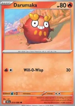 Darumaka - Black Bolt #013/86