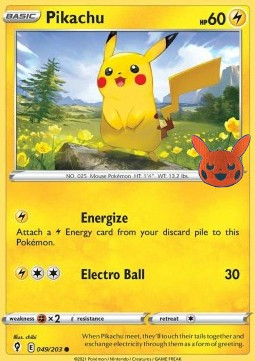 Pikachu Trick or Trade #049