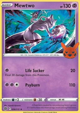Mewtwo Trick or Trade #056