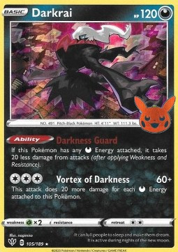 Darkrai Trick or Trade #105