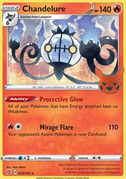 Chandelure Trick or Trade #033