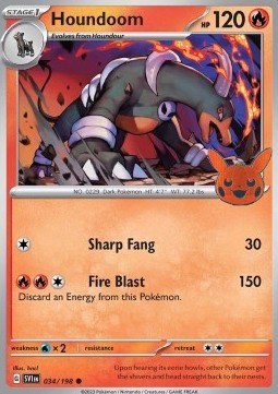 Houndoom - Trick or Trade 2023 #34