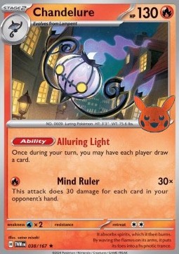 Chandelure - Trick or Trade 2024 #38