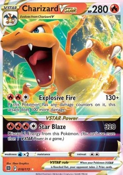 Charizard VSTAR Brilliant Stars #018/172