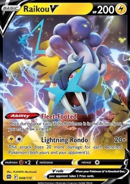 Raikou V Brilliant Stars #047/172