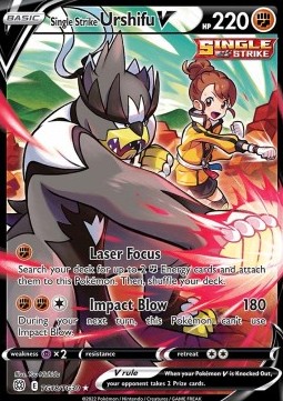 Single Strike Urshifu V Brilliant Stars #18/172